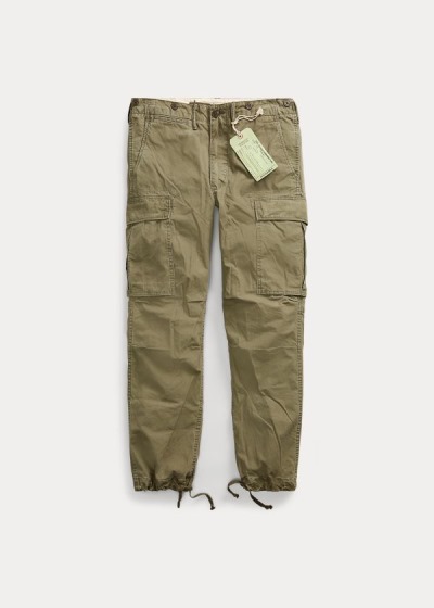 Men's Ralph Lauren Cotton Poplin Cargo Pants | 041298VXM